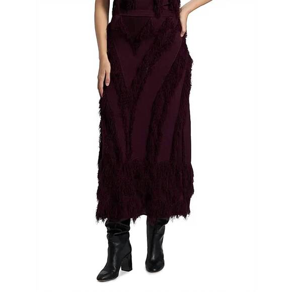 ULLA JOHNSON Dresses & Skirts - NEW ULLA JOHNSON astrid knit maxi skirt in mahogany